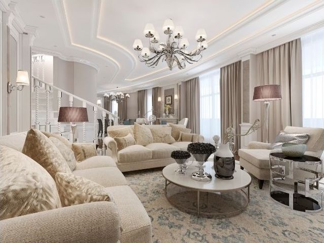 Luxurious lounge in Kensington